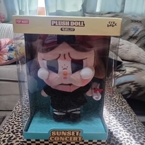 Pop Mart- Crybaby- Sunset Concert- Large Plushie